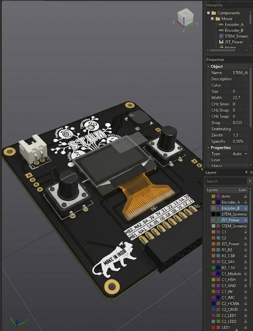 SMD PCB Top Layer