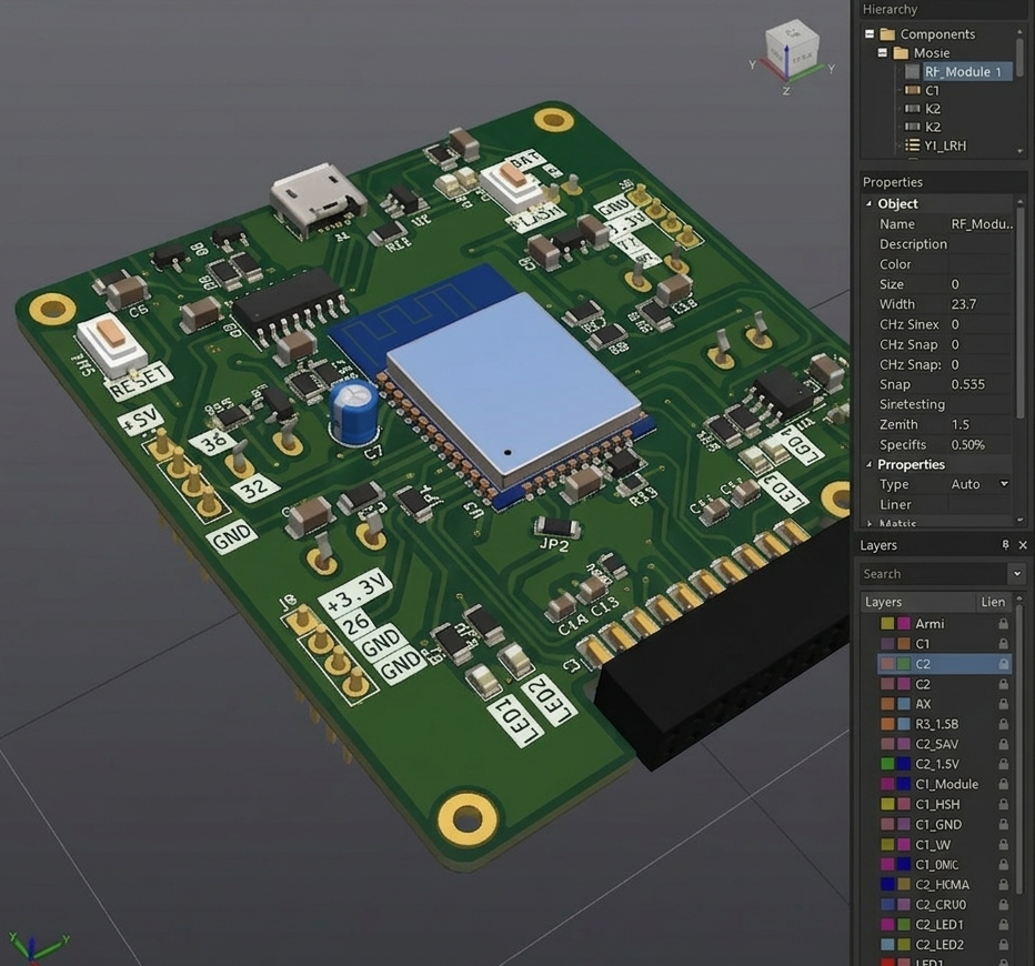 Single Sided SMD PCB Feature